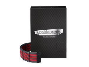 CableMod PRO ModMesh C-Series AXi, HXi & RM Cable Kit - CARBON / RED CableMod PRO ModMesh C-Series AXi, HXi & RM Cable Kit - CARBON / RED