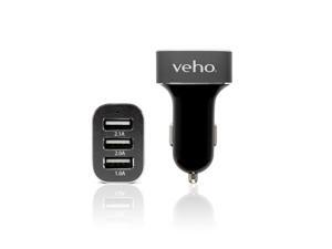 Veho Triple USB 5V 5.1A Car Charger Veho Triple USB 5V 5.1A Car Charger