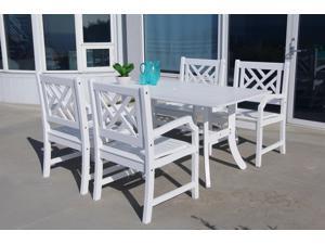 Bradley Rectangular and Curved Leg Table & Arm ChairOutdoor Wood Dining Set 2 Bradley Rectangular and Curved Leg Table & Arm ChairOutdoor Wood Dining Set 2