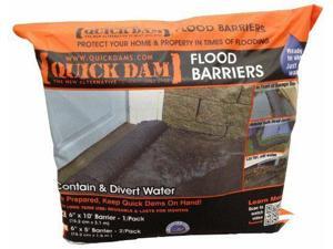 Quick Dam QD610-1 Flood Barrier, 6-Inch x 10-Feet, 1-Pack Quick Dam QD610-1 Flood Barrier, 6-Inch x 10-Feet, 1-Pack