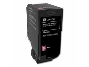 Lexmark CS725, High-Yield, Toner, 12000 Page-Yield, Magenta (LEX74C1HM0) Lexmark CS725, High-Yield, Toner, 12000 Page-Yield, Magenta (LEX74C1HM0)