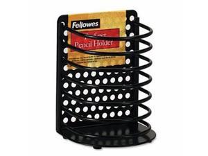Fellowes Perf-Ect Pencil Cup, Metal, 3 1/2 x 3 x 4 7/8, Black (FEL22307) Fellowes Perf-Ect Pencil Cup, Metal, 3 1/2 x 3 x 4 7/8, Black (FEL22307)