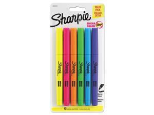 Pocket Style Highlighters, Chisel Tip, Assorted Colors, 6/Pack 2010752 Pocket Style Highlighters, Chisel Tip, Assorted Colors, 6/Pack 2010752