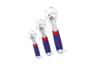 WORKPRO 3-piece Adjustable Wrench Set CR-V with Rubberized Anti-Slip Grips 6-... WORKPRO 3-piece Adjustable Wrench Set CR-V with Rubberized Anti-Slip Grips 6-...
