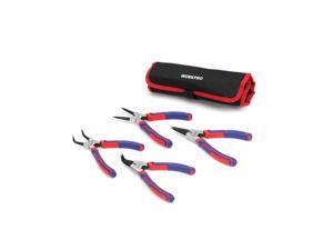 WORKPRO 4-Piece Snap Ring Pliers Set - Heavy Duty 7-inch Internal/External Ci... WORKPRO 4-Piece Snap Ring Pliers Set - Heavy Duty 7-inch Internal/External Ci...