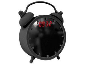 Zunammy Nostalgia Alarm Clock with built-in Bluetooth Speaker and Mirror, Black Zunammy Nostalgia Alarm Clock with built-in Bluetooth Speaker and Mirror, Black