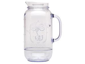 Aladdin Classic Plastic Mason Jar Pitcher, Clear, 2.5 Quarts Aladdin Classic Plastic Mason Jar Pitcher, Clear, 2.5 Quarts