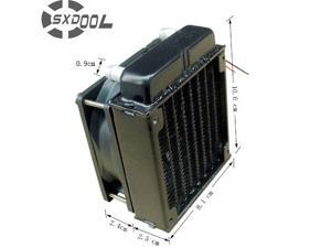 SXDOOL 80mm aluminium radiator fan included water cooling SXDOOL 80mm aluminium radiator fan included water cooling