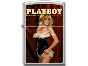Zippo Playboy February 1984 Cover Windproof Pocket Lighter 205CI017355 Zippo Playboy February 1984 Cover Windproof Pocket Lighter 205CI017355