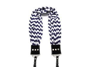 Chevron Navy Scarf Collection Camera Strap Chevron Navy Scarf Collection Camera Strap