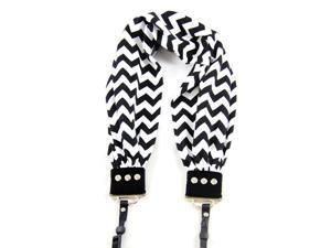 Chevron Black Scarf Collection Camera Strap Chevron Black Scarf Collection Camera Strap