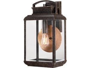 Quoizel 1 Light Byron Outdoor Wall Lantern in Imperial Bronze - BRN8410IB Quoizel 1 Light Byron Outdoor Wall Lantern in Imperial Bronze - BRN8410IB