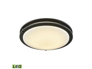 Thomas Lighting CL782031 Clarion 18 in. LED Flush in Oil Rubbed Bronze with A White Acrylic Diffuser Thomas Lighting CL782031 Clarion 18 in. LED Flush in Oil Rubbed Bronze with A White Acrylic Diffuser
