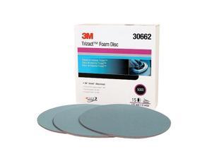 3M 30662 6" 5000 Grit Trizact Hookit Foam Sanding Disc, Box of 15 Discs 3M 30662 6" 5000 Grit Trizact Hookit Foam Sanding Disc, Box of 15 Discs