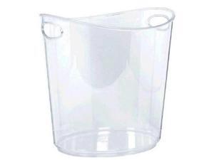 Amscan 431978.86 Ice Bucket, Clear - Pack of 6 Amscan 431978.86 Ice Bucket, Clear - Pack of 6