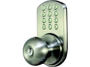 Morning Industry Inc HKK-01SN Touchpad Electronic Door Knob - Satin Nickel Morning Industry Inc HKK-01SN Touchpad Electronic Door Knob - Satin Nickel