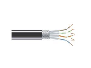 Black Box EVNSL0272BK-1000 Cat6 Stp Strd. Pvc Bulk 26 Awg 1000 Feet Black Box EVNSL0272BK-1000 Cat6 Stp Strd. Pvc Bulk 26 Awg 1000 Feet