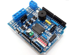 L298P Motor Driver Module H-bridge Drive Shield Board Microcontroller High-Power DC Motor Controller Bluetooth Interface Build in PWM Speed Controller Compatible for Arduino UNO Automotive L298P Motor Driver Module H-bridge Drive Shield Board Microcontroller High-Power DC Motor Controller Bluetooth Interface Build in PWM Speed Controller Compatible for Arduino UNO Automotive