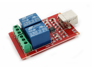 Free drive usb control 2-way 5V 2 channel relay module computer control PC intelligent control Free drive usb control 2-way 5V 2 channel relay module computer control PC intelligent control