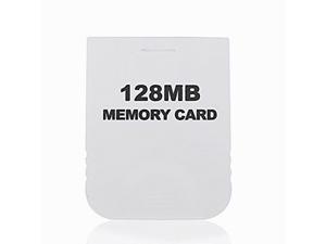 128MB White Memory Card compatible for Wii & Gamecube Console 128MB White Memory Card compatible for Wii & Gamecube Console