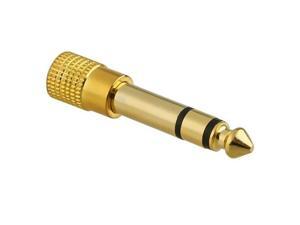 6.5mm 1/4"Male plug to 3.5mm 1/8"Female Jack Stereo Headphone Audio Adapter #DY033 6.5mm 1/4"Male plug to 3.5mm 1/8"Female Jack Stereo Headphone Audio Adapter #DY033
