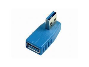 USB 3.0 Type A Male to Female 90 Degree Vertical Right Angle High Speed USB Adapter Coupler Connector USB 3.0 Type A Male to Female 90 Degree Vertical Right Angle High Speed USB Adapter Coupler Connector