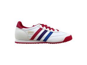 Adidas Dragon J White/Pink-Purple Q20540 Grade-School Size 4Y Adidas Dragon J White/Pink-Purple Q20540 Grade-School Size 4Y