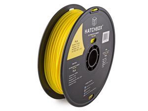 HATCHBOX 3D PLA-1KG3.00-YLW PLA 3D Printer Filament, Dimensional Accuracy +/- 0.05 mm, 1 kg Spool, 3.00 mm, Yellow HATCHBOX 3D PLA-1KG3.00-YLW PLA 3D Printer Filament, Dimensional Accuracy +/- 0.05 mm, 1 kg Spool, 3.00 mm, Yellow