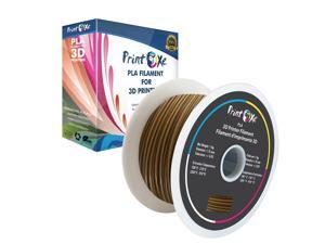 PrintOxe® 3D Brown Colour PLA Printer Filament 1.75mm Diameter - Net Spool (2.2 LBs) Dimensional Accuracy +/- 0.03 mm PrintOxe® 3D Brown Colour PLA Printer Filament 1.75mm Diameter - Net Spool (2.2 LBs) Dimensional Accuracy +/- 0.03 mm