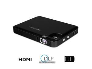Magnasonic LED Pocket Pico Video Projector, HDMI, Rechargeable Battery, Built-in Speaker, DLP, 60 inch Hi-Resolution Display for Streaming Movies, Presentations, Smartphones, Tablets, Laptops (PP60) Magnasonic LED Pocket Pico Video Projector, HDMI, Rechargeable Battery, Built-in Speaker, DLP, 60 inch Hi-Resolution Display for Streaming Movies, Presentations, Smartphones, Tablets, Laptops (PP60)
