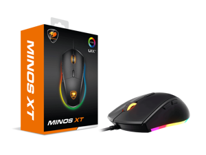 Cougar MINOS XT Gaming Mouse with RGB Lighting and ADNS-3050 Optical Gaming Sensor Cougar MINOS XT Gaming Mouse with RGB Lighting and ADNS-3050 Optical Gaming Sensor