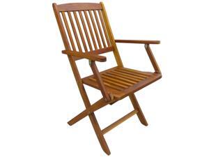 vidaXL Folding Garden Chairs 2 pcs Solid Eucalyptus Wood vidaXL Folding Garden Chairs 2 pcs Solid Eucalyptus Wood