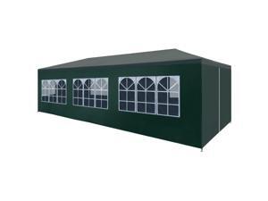 vidaXL Party Tent 9'10"x29'6" Green vidaXL Party Tent 9'10"x29'6" Green