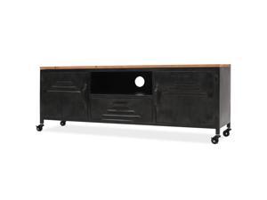 vidaXL TV Cabinet Black Table Plasma Lowboard Furniture Lowboard Stand Unit vidaXL TV Cabinet Black Table Plasma Lowboard Furniture Lowboard Stand Unit