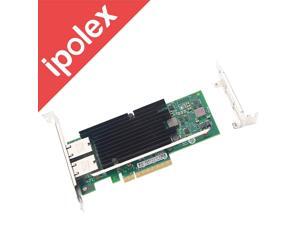 Ipolex 10GbE Intel X540-T2 Converged Network Adapter(CNA/NIC), Copper Dual RJ45 Port Ipolex 10GbE Intel X540-T2 Converged Network Adapter(CNA/NIC), Copper Dual RJ45 Port
