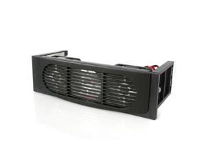 EverCool EC-HK-3F-BK Hard Disk Drive 5.25" inch Bay 3 Fan Case HDD Cooler -Black EverCool EC-HK-3F-BK Hard Disk Drive 5.25" inch Bay 3 Fan Case HDD Cooler -Black