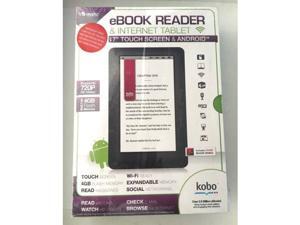 EMATIC eBook Reader & Tablet 7" Touch Screen 720P HD 4GB Wi-Fi Android Kobo EMATIC eBook Reader & Tablet 7" Touch Screen 720P HD 4GB Wi-Fi Android Kobo