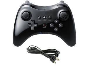 New Black High Quality U Pro Bluetooth Wireless Controller for Nintendo Wii U New Black High Quality U Pro Bluetooth Wireless Controller for Nintendo Wii U