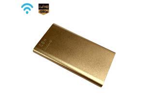 CBH Power Bank HD 1080P WIFI Hidden Camera Wireless DVR Phone App Remote Control With Motion Activated Nanny Cam, 2000mAh Battery Capacity (Micro SD Card 8GB Include) Gold CBH Power Bank HD 1080P WIFI Hidden Camera Wireless DVR Phone App Remote Control With Motion Activated Nanny Cam, 2000mAh Battery Capacity (Micro SD Card 8GB Include) Gold