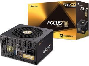 Seasonic FOCUS Plus 650 Gold SSR-650FX 650W 80+ Gold ATX12V & EPS12V Full Modular 120mm FDB Fan 10 Year Warranty Compact 140mm Size Power Supply Seasonic FOCUS Plus 650 Gold SSR-650FX 650W 80+ Gold ATX12V & EPS12V Full Modular 120mm FDB Fan 10 Year Warranty Compact 140mm Size Power Supply