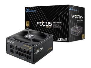 Seasonic Focus SGX-450 450W 80+ Gold SFX 12 V/ATX 12 V Full Modular Compact 125 mm Size Power Supply w/120mm FDB Fan 10 Year Warranty SSR-450SGX Seasonic Focus SGX-450 450W 80+ Gold SFX 12 V/ATX 12 V Full Modular Compact 125 mm Size Power Supply w/120mm FDB Fan 10 Year Warranty SSR-450SGX