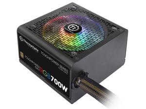 Thermaltake Toughpower GX1 RGB 700W Gold SLI/Crossfire Ready Continuous Power RGB LED ATX12V V2.4/ EPS V2.92 80 Plus Gold Certified 5 Year Warranty Non Modular Power Supply PS-TPD-0700Nhfagu-1 Thermaltake Toughpower GX1 RGB 700W Gold SLI/Crossfire Ready Continuous Power RGB LED ATX12V V2.4/ EPS V2.92 80 Plus Gold Certified 5 Year Warranty Non Modular Power Supply PS-TPD-0700Nhfagu-1