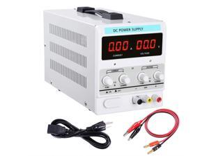 Yescom 110V AC 30V 10A DC Power Supply Precision Variable Digital Adjustable w Clip Cable Yescom 110V AC 30V 10A DC Power Supply Precision Variable Digital Adjustable w Clip Cable