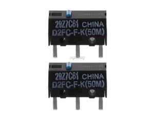 2Pcs For OMRON D2FC-F-K (50m) Blue Dot Mouse Micro Switch Nov11 Drop ship 2Pcs For OMRON D2FC-F-K (50m) Blue Dot Mouse Micro Switch Nov11 Drop ship