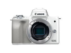 Canon EOS M50 Mirrorless 24.1MP Digital Camera Body White Canon EOS M50 Mirrorless 24.1MP Digital Camera Body White
