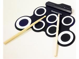 Iword USB MIDI Portable Roll Up Electronic Drum G3002 Kit Pedal Iword USB MIDI Portable Roll Up Electronic Drum G3002 Kit Pedal
