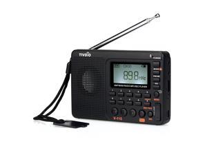 Portable Shortwave Transistor Radio AM/FM Stereo with MP3 Player Recorder T-Flash Card and Sleep Timer (Black) Portable Shortwave Transistor Radio AM/FM Stereo with MP3 Player Recorder T-Flash Card and Sleep Timer (Black)