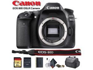 Canon EOS 80D DSLR Camera (Intl Model) (1263C004) - Starter Bundle Canon EOS 80D DSLR Camera (Intl Model) (1263C004) - Starter Bundle