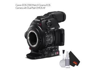 Canon EOS C100 Mark II Cinema EOS Camera (Intl Model) with Dual Pixel CMOS AF (Body Only) Canon EOS C100 Mark II Cinema EOS Camera (Intl Model) with Dual Pixel CMOS AF (Body Only)