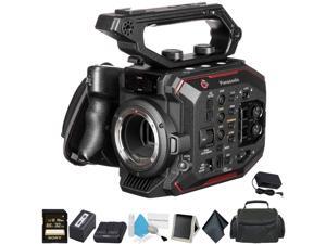 Panasonic AU-EVA1 Compact 5.7K Super 35mm Handheld Cinema Camera Body - Bundle with 32GB Memory Card + Carrying Case - Intl Model Panasonic AU-EVA1 Compact 5.7K Super 35mm Handheld Cinema Camera Body - Bundle with 32GB Memory Card + Carrying Case - Intl Model